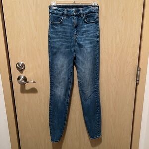 American Eagle curvy super high rise jeggings